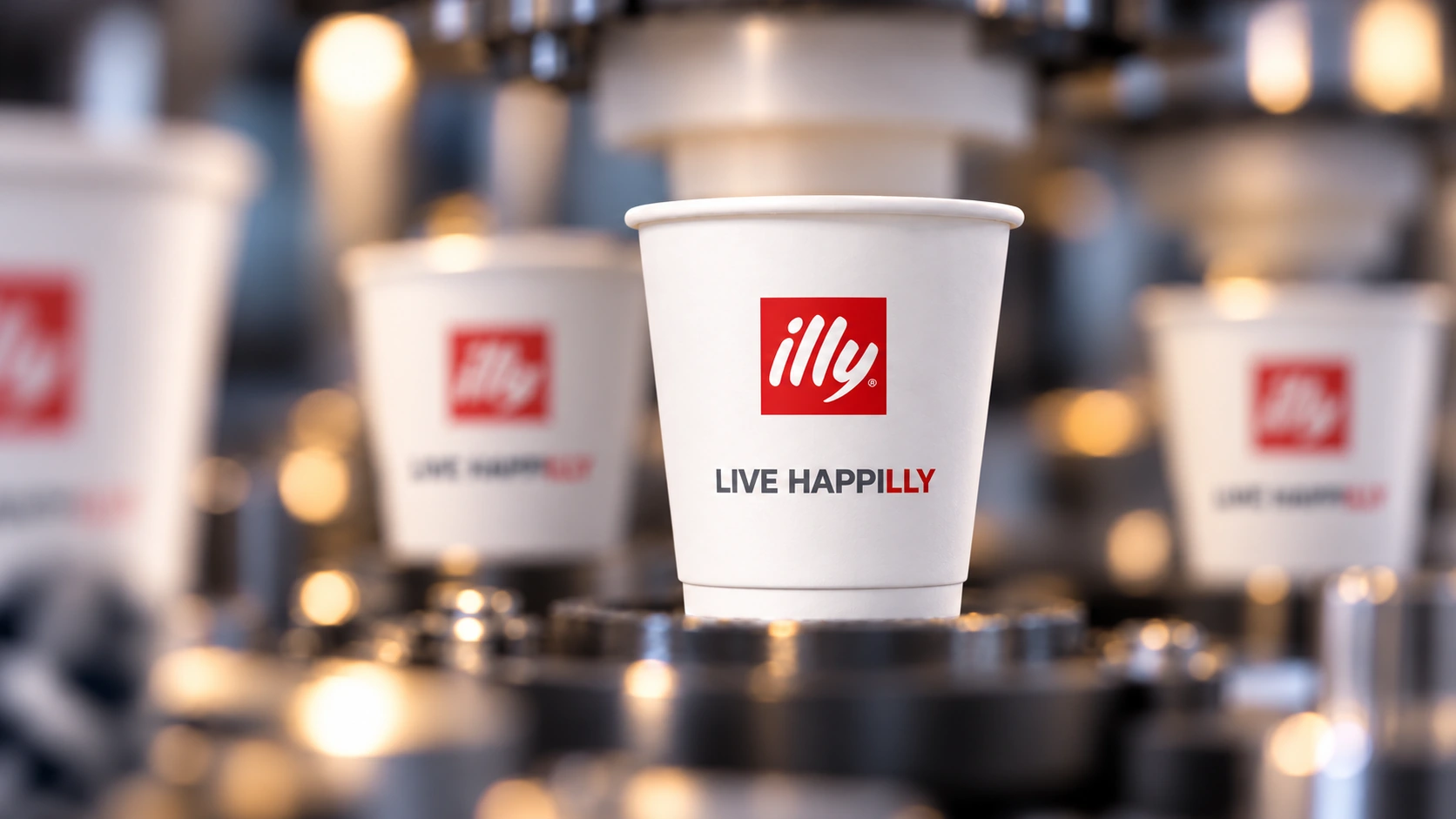 illy paper cup production