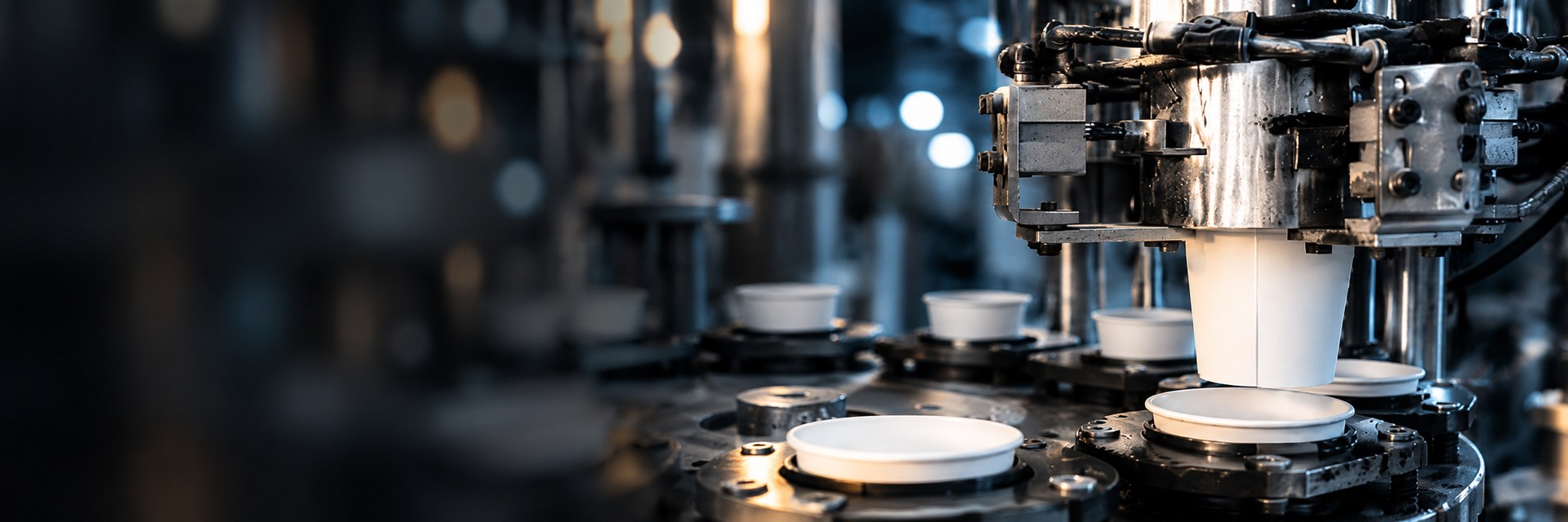 Paper cup production equipment